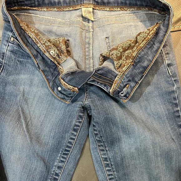 Refuge Classic Denim Wash Jeans size 9L Flare Bootcut Bellbottom Western - Picture 7 of 7